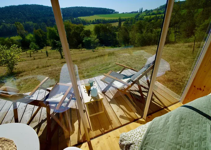 Campo de lujo Ztraceny Sad - Glamping Na Samote